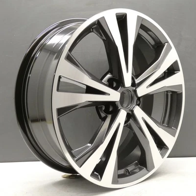 NISSAN QASHQAI J11 DIAMOND CUT 18" ALLOY WHEEL RIM 7J 6FR3A GENUINE X1 - Image 1 of 4