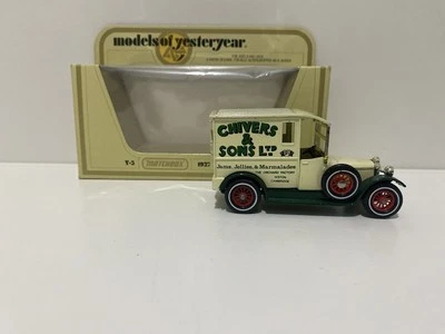 MATCHBOX Models of Yesteryear 1927 Talbot Van - Chivers & Son Y5-4 - Image 1 of 4