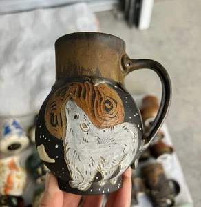 Pitch Pine Pottery polar bears mug - Picture 1 of 6