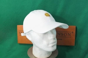 Sun Valley Golf Club Smathers & Branson white needlepoint logo hat - Picture 1 of 8