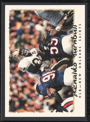 1995 Topps #142 Renaldo Turnbull New Orleans Saints - Image 1 of 2