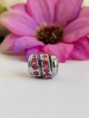 Charm Morellato Spirale Rosa Linea Drop - Immagine 1 di 4