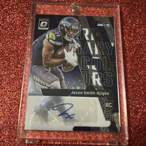 JAXON SMITH-NJIGBA /25 2023 Panini Donruss Optic ROOKIE Purple Stars AUTO - Picture 1 of 19