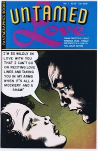 UNTAMED LOVE #1 EE. UU. Cómic 1987 Frank Frazetta SUPER ALTA CALIDAD - Imagen 1 de 1