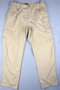 511 Tactical Pants Mens 32x34 Tan Khaki Taclite Pro Ripstop Cargo Utility 74273 - Picture 1 of 10