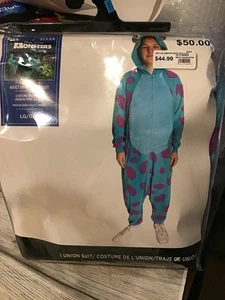 Costume adulto Disney Monster Inc. Sulley taglia grande - NUOVO - Foto 1 di 2