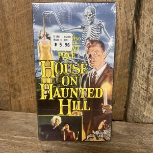 House on Haunted Hill (1959) VHS Horror Mystery Vincent Price 1990 Release - Picture 1 of 4