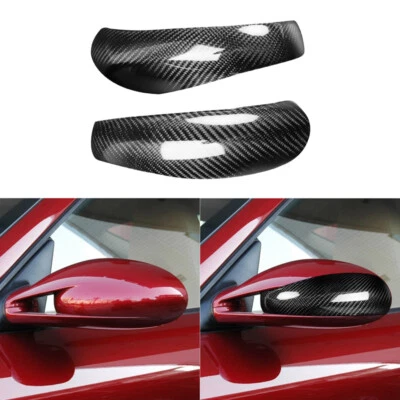 Tapas adhesivas de fibra de carbono real para Porsche 911 997 2005-2009 Foto 1 de 4