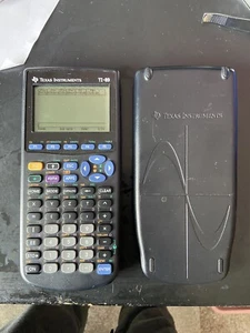Texas Instruments TI-89 Titan graphischer Taschenrechner - schwarz FUNKTIONIERT / mit Deckel - Bild 1 von 4