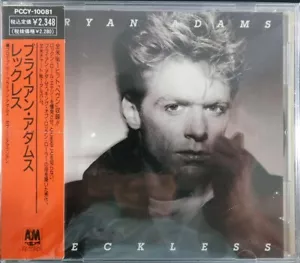 Bryan Adams -Reckless/1984 the 4th Studio Album Japan First Pressing CD,OBI,rare - Picture 1 of 3