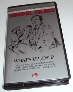 What's Up Josh? Gospel Films Josh McDowell Story VHS Video Christian Movie/Film - Bild 1 von 6