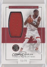 2016-17 Panini National Treasures Materials /75 Pascal Siakam #15 Rookie RC