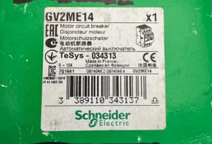 SCHNEIDER: DISYUNTOR MOTOR GV2ME14 (TeSys 034313) - Imagen 1 de 3