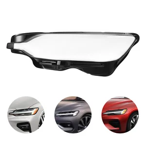 Left Side for Volvo S60 2019-2024 Clear Headlight Lens Headlamp Glass Cover 1Pcs - Picture 1 of 13