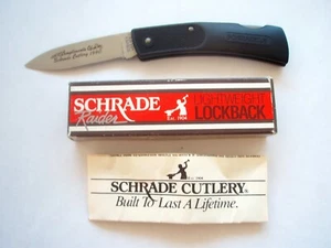 SCHRADE USA SP2 RAIDER LOCKBACK KNIFE - Picture 1 of 15