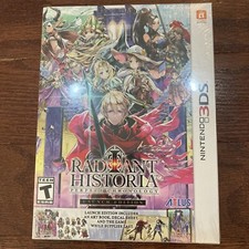 Radiant Historia: Perfect Chronology Launch Edition (Nintendo 3DS, 2018) SEALED