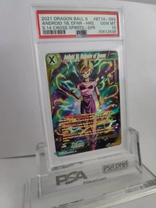 Dragon Ball Super - Android 18 Defender of Heroes - PSA 10 - Picture 1 of 3