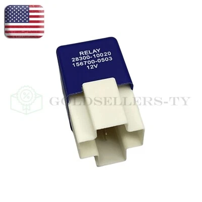 Relé de partida 4 pinos 28300-10020 para Toyota Camry Corolla Lexus vários modelos - Imagem 1 de 4