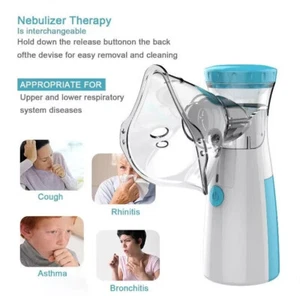 Aereosol Portatile Inalatore Nebulizzatore a Ultrasuoni USB - Foto 1 di 3