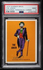 1974 Wonder Bread DC Heroes/Warner Bros Cartoons The Joker PSA 9 MINT 2p4