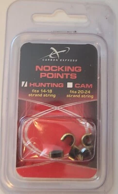 CARBON EXPRESS NOCKING POINTS HUNTING FITS 14-18 STRAND STRING - Image 1 of 2
