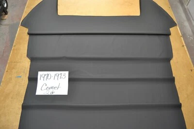 1970 70 1971 71 1972 72 1973 73 Mercury Comet 2 двери черный HEADLINER США сделано - Изображение 1 из 2