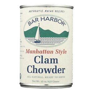 Bar Harbor Manhattan Clam Chowder - 15 oz - pack de 6