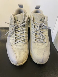 Nike Air Jordan 12 XII Low Retro Wolf Grey Mens Size 11.5 JUMPMAN - Picture 1 of 7