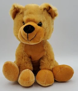 Goffa Golden Retreiver Dog Toy Soft Sitting Puppy Plush Stuffed Animal 9" - Picture 1 of 6