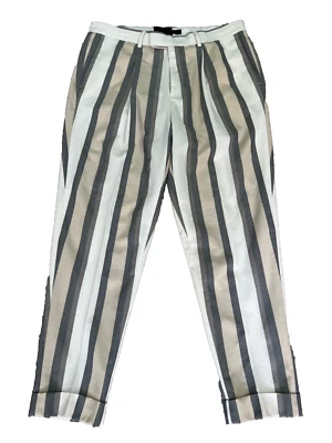 ASOS Dress Pants Womens W34 High Rise Tapered Pleated Pockets Preppy Y2K - Image 1 of 4