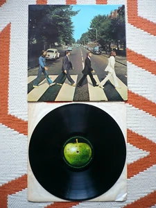 The Beatles Abbey Road Vinyl UK 1969 Apple 1st Press 2/1 Misaligned Apple Cov LP - Picture 1 of 16