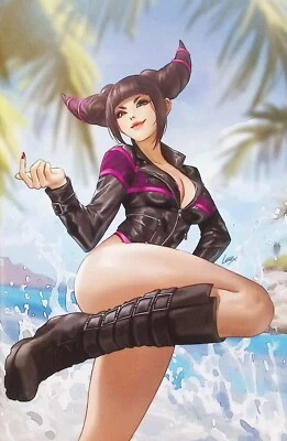 STREET FIGHTER SWIMSUIT SPECIAL #1 LEIRIX COVER A VIRGIN VARIANT JURI NM+