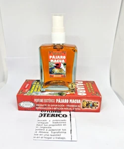PERFUME PAJARO MACUA CON FEROMONAS 100% PERU ATRAE AMOR DINERO SUERTE FORTUNA - Picture 1 of 5