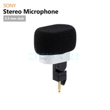 SONY STM10 recording microphone 3.5mm jack record 4K video for Z2 XZP Z5 Z1S XZ1