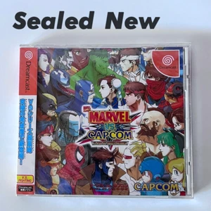 DC Marvel VS Capcom Clash of Super Heroes SEGA Dreamcast 1999 Japan Sealed New - Picture 1 of 10