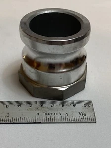 Adattatore Dixon Valve 200-A-MI 2" maschio x adattatore femmina NPT tipo Cam & Grove - Foto 1 di 5