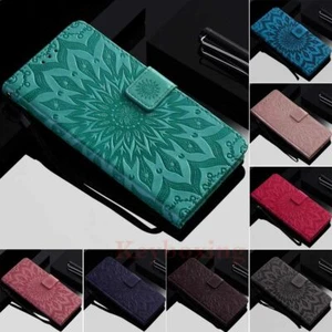 For Samsung S24 A13 A23 A33 A53 A14 A34 A54 Wallet Flip Leather Phone Case Cover - Picture 1 of 37
