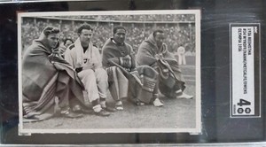 1936 Reemtsma Cigarettes Olympia Band II Jesse Owens #34 SGC 7