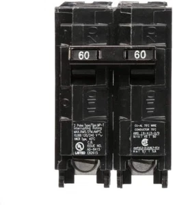 MP260 60-Amp zweipoliger Typ MP-T Leitungsschutzschalter - Bild 1 von 2