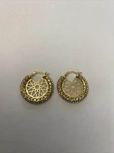 Vintage 14k Gold Earrings - Picture 1 of 6