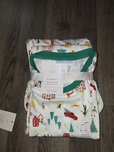 LC Lauren Conrad Mens XL Jammies For Your Families 2 Piece PJS Christmas B30 - Picture 1 of 3