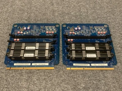 Lot of 2 Apple Mac Pro Memory Riser PBA D37706-501 630-7667 w/ RAM 4GB (2 x 2GB) - Image 1 of 4