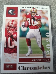 Panini Chronicles 2020 - Jerry Rice #85 V325 - Imagen 1 de 2