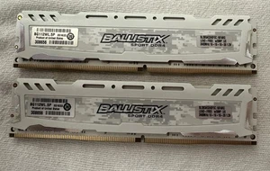 Ballistix Sport LT 16GB (2 x 8GB) DDR4 2400 (PC4 19200) Memory BLS2K8G4D240FSB - Picture 1 of 3