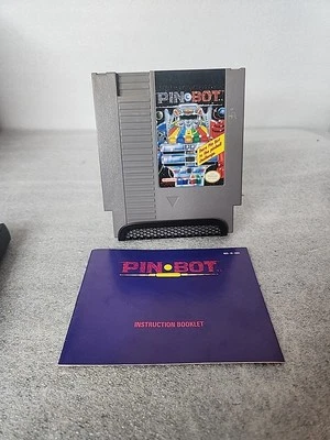 Pinbot Nintendo Entertainment System NES 1990 W/ Manual - Image 1 of 3