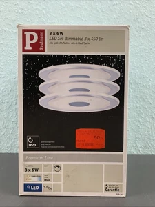 LED Set dimmable 3x450lm 3x6W Paulmann - Bild 1 von 3