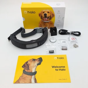 Halo Collar 3 GPS Dog Fence & Training Collar Medium/Large Graphite - Picture 1 of 14
