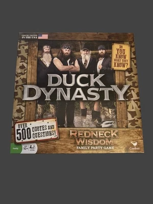 DUCK DYNASTY Redneck Wisdom FAMILY PARTY GAME 2013 TV Show Trivia NEW Open Box - Image 1 of 4