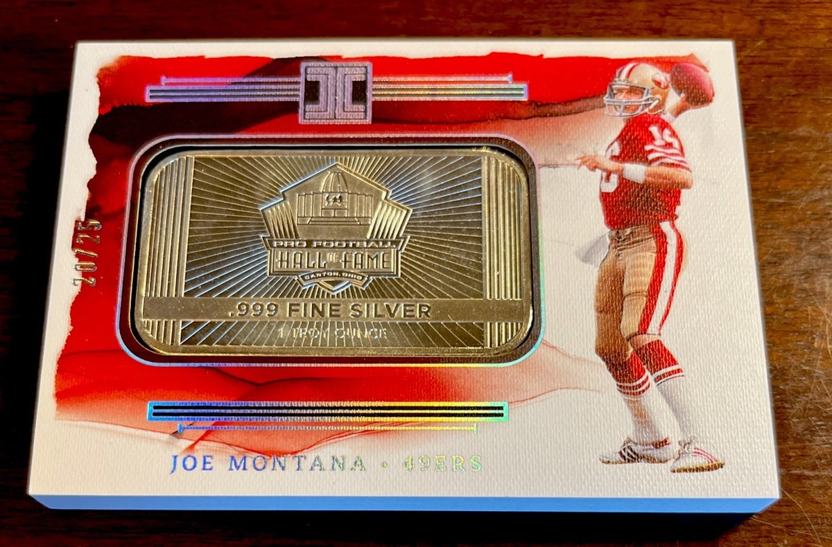 Panini Joe Montana Football Original Serial Numbered Sports Panini Joe Montana Football Original Serial Numbered Sports