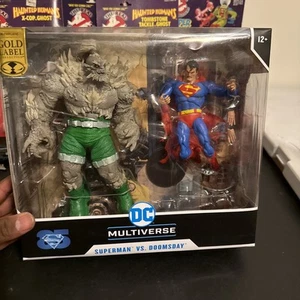 McFarlane Toys DC Universe Superman vs Doomsday Action Figure 2-Pack (MCF17089) - Picture 1 of 4